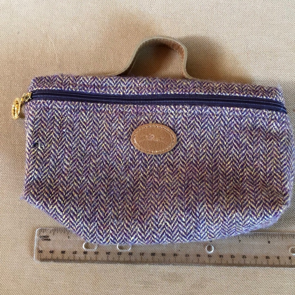 Longchamp small zip handle pouch